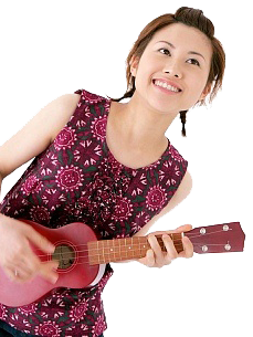 Girl with Uke